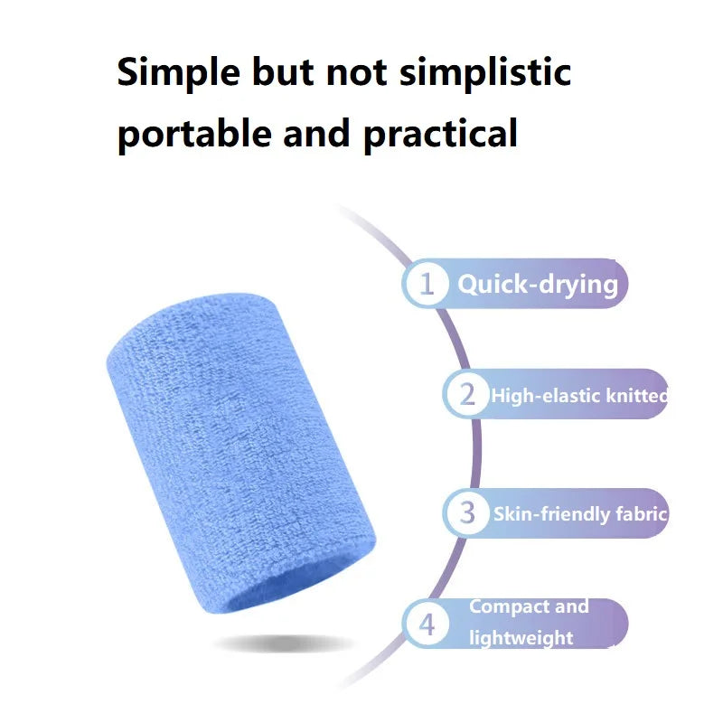 Elastic Bandage for Tennis Wrist Sweat Protector Sweat Protector Near Wristband Sweatband Tennis Cuffs Wrist Bandage HSW02