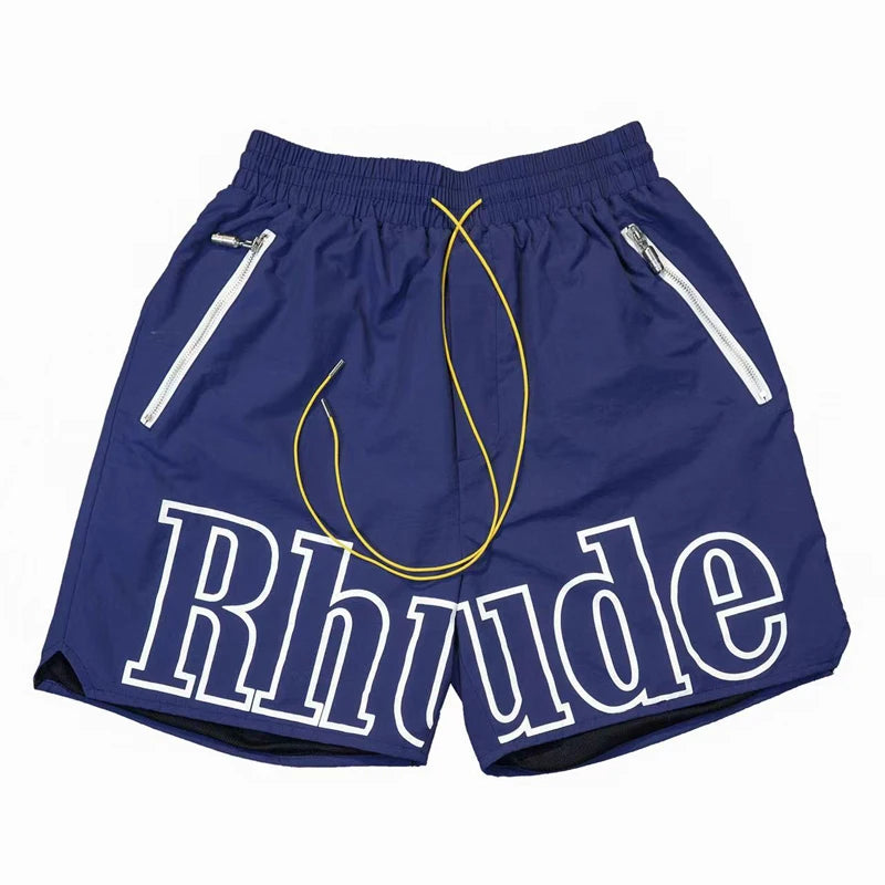 Summer Multi Color Identical Style Men's Sports Pants Rhude Shorts High Quality New Trendy Pants Stock
