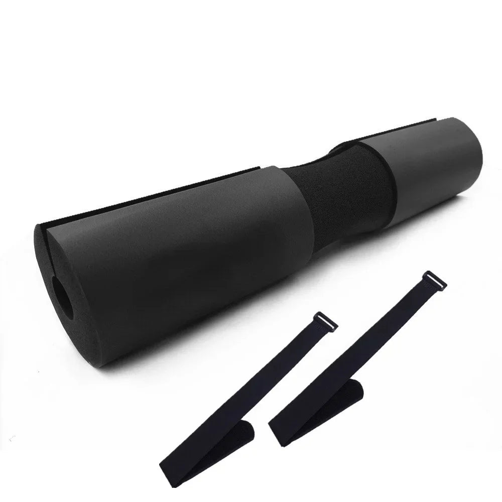 Men with Thick Anti-Slip Bar for Gym, Fitness, Weightlifting, Squats, Neck Support, Protection Pad for Strength Training