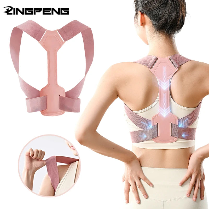 Lumbar Support Posture Corrector Corset Adjustable Ergonomics Spine Posture Correction Corset Breathable Comfortable