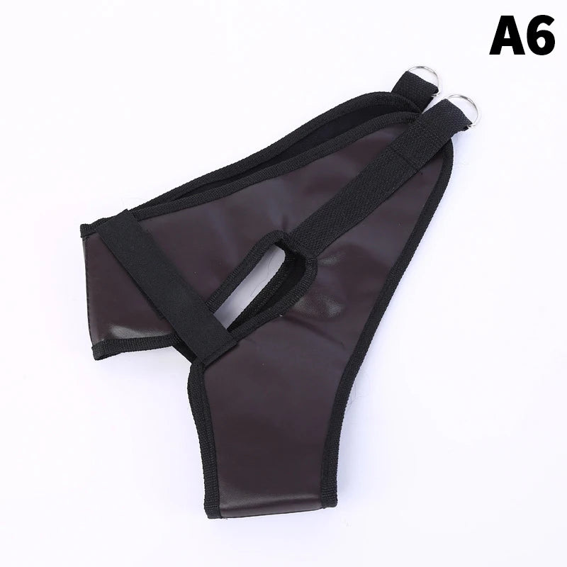 Fixed Strap Pain Relief Chiropractic Tools Headgear Hanging Cervical Traction Device Stretch Neck Harness Neck Stretcher Belt