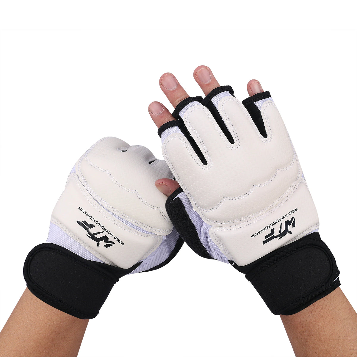 New Adult Kids Children Half Finger Boxing Gloves Mitts Sanda Karate Sandbag Taekwondo Protector Gloves Semi-Finger MMA Gloves