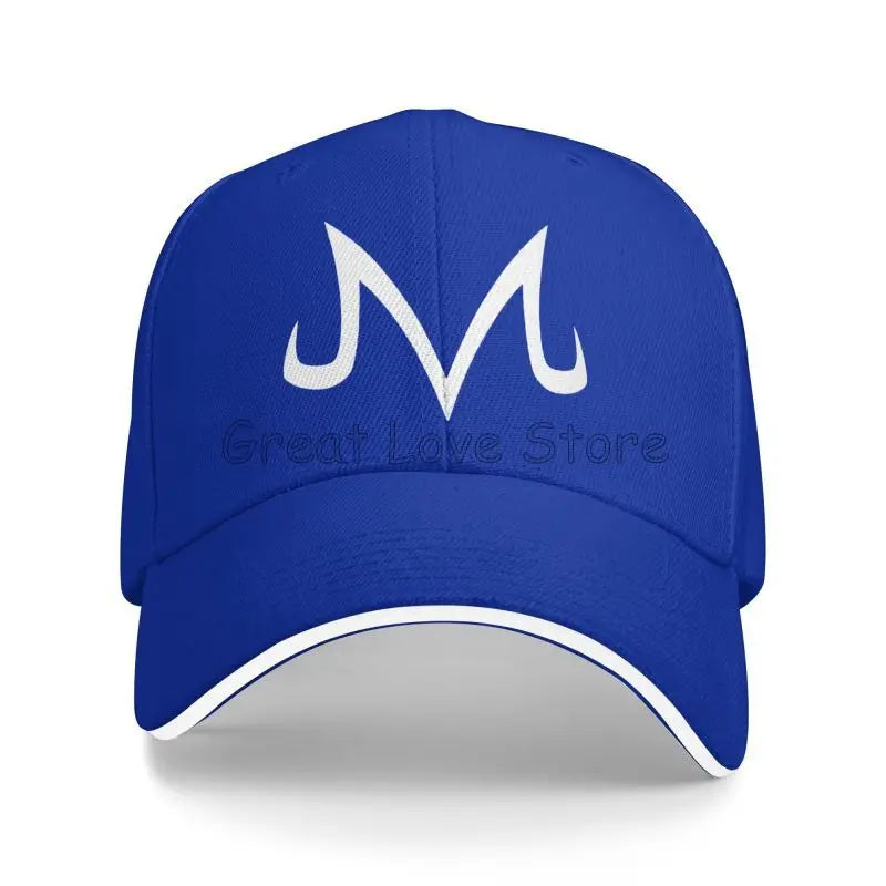 High Quality Brand Majin Buu Anime Baseball Cap Unisex Summer Casual Adjustable Snapback Cap Golf Caps Sun Hat