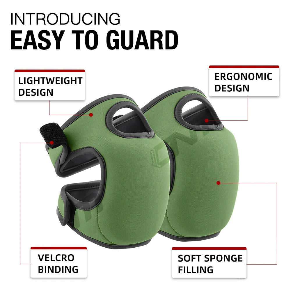 Sponge Garden Knee Pads Anti-Slip Waterproof Knee Mat Pad for Gardening Climbing Construction Work Labor Protection Soft Cushion