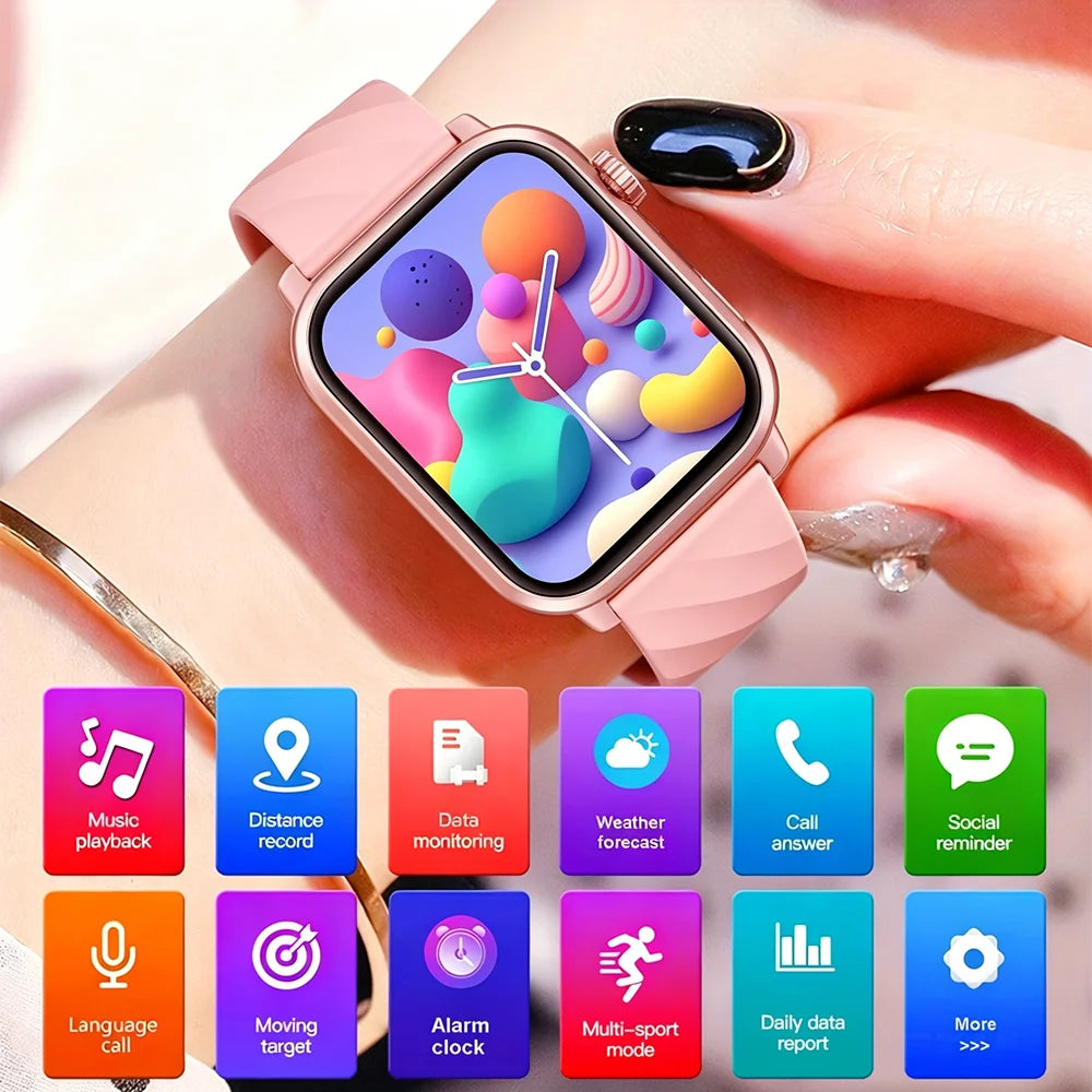 2026 New Military Grade 1000mAh Smart Watch Men 2.04