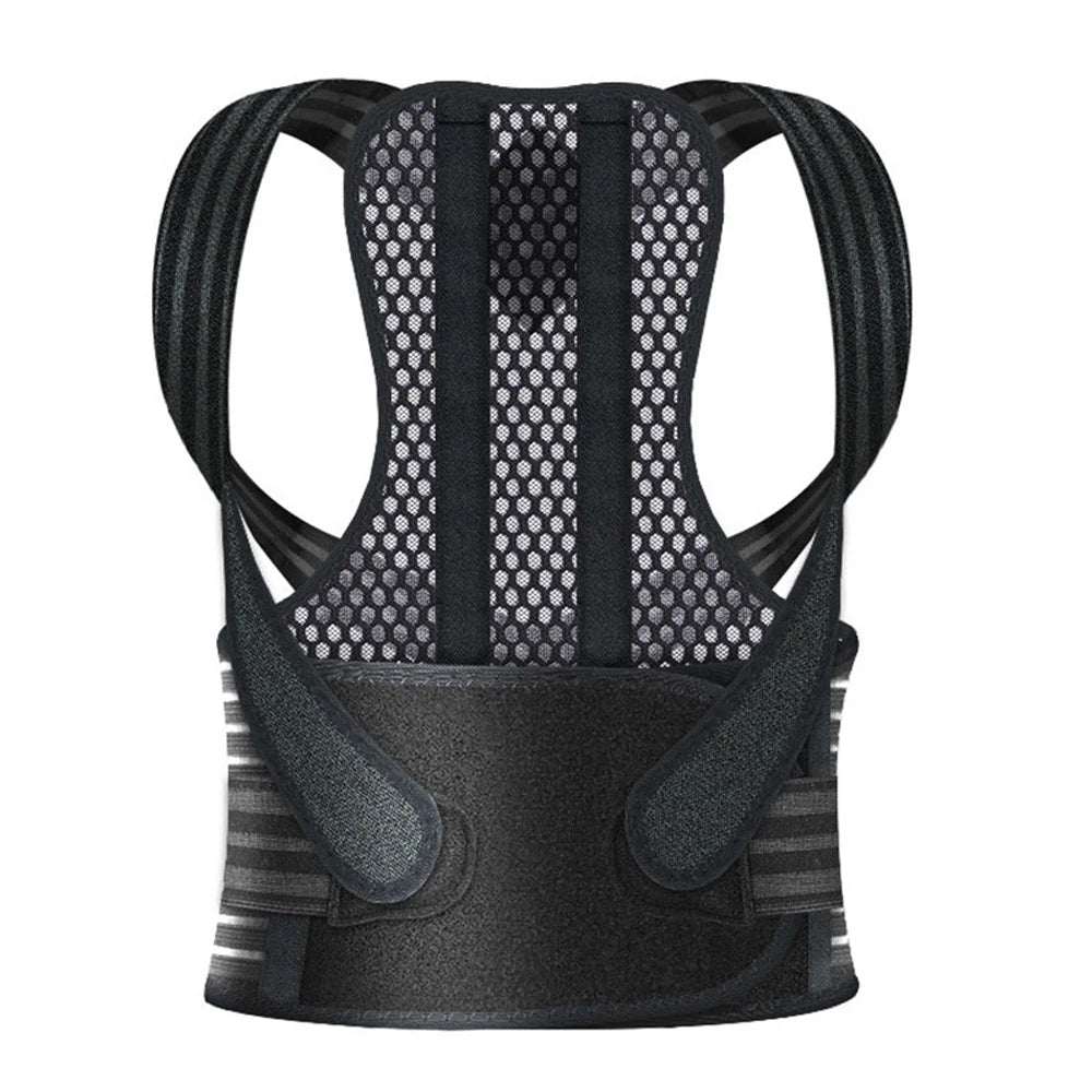 1PCS Posture Corrector for Kids Adjustable Back Straighter Shoulder Pads Upper Back Posture Brace for Teenagers Spinal Support