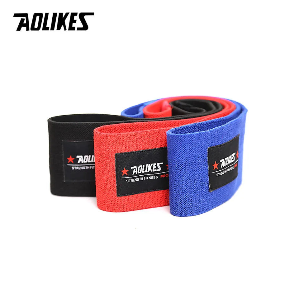 AOLIKES Unisex Booty Band Hip Circle Loop Resistance Band Workout Exercise for Legs Thigh Glute Butt Squat Bands Non-slip Design