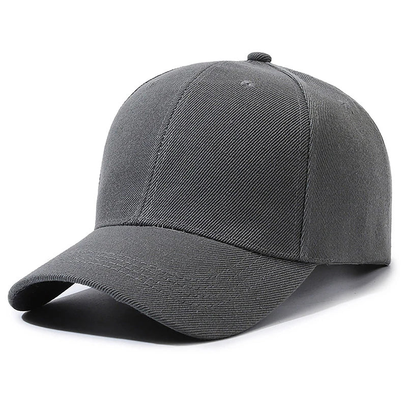 1Pc Women Men Hip Hop Cap Street Dad Hat Unisex Cap Casual Plain Baseball Cap Adjustable Snapback Hats Adult Baseball Cap