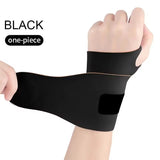 1pc of Elastic Wristband Anti Sprain Wrist Guard with Adjustable Support Breathable Elastic Compression Tendon Sheath