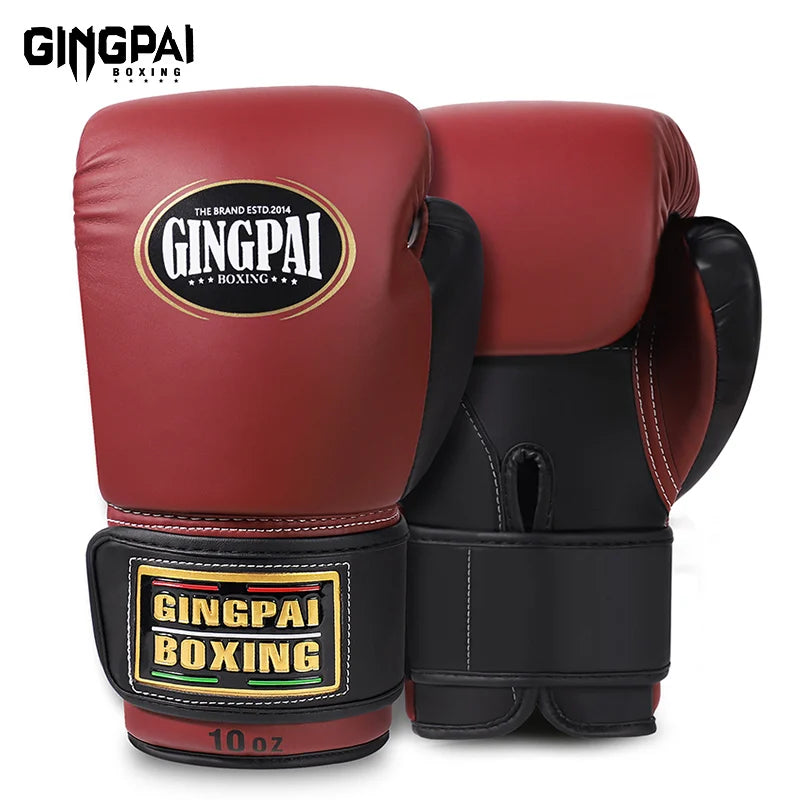 6/8/10/12/14/16oz  Boxing Gloves Professional Muay Thai Guantes De Boxeo Free Fight MMA Sandbag Training Glove For Men Women