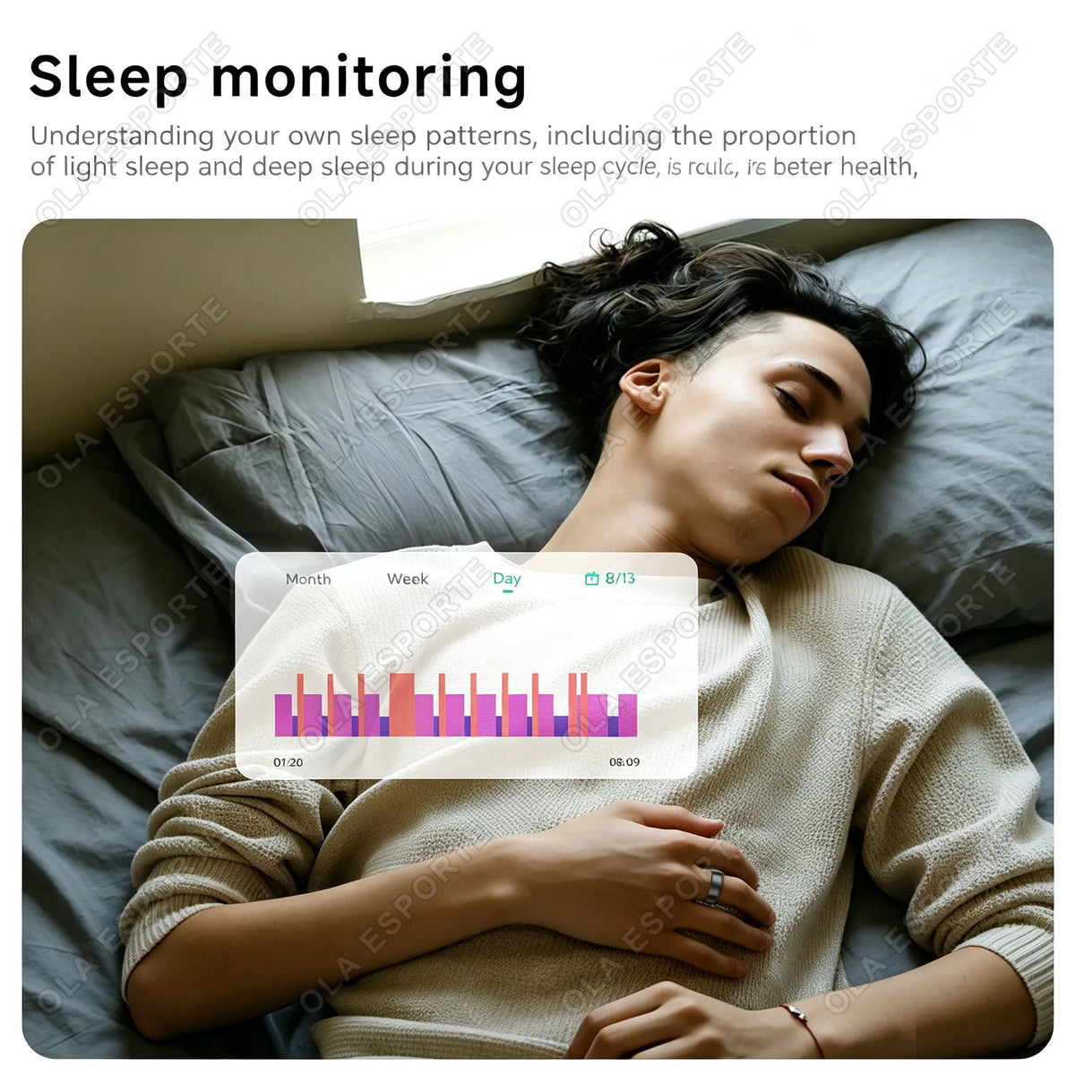 2026 Smart Ring Blood Pressure Heart Rate Sleep Monitoring Smartring IP68 & 5ATM Waterproof Multi-sport Mode Smartring Man Women