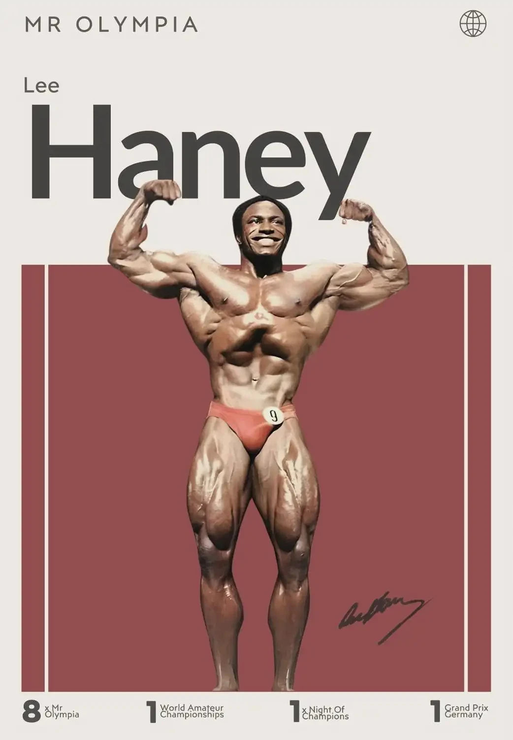 Motivation Bodybuilder Poster Bumstead Coleman Mr Olympia Art Prints Gym Canvas Painting Wall Art Picture Home Living Room Decor