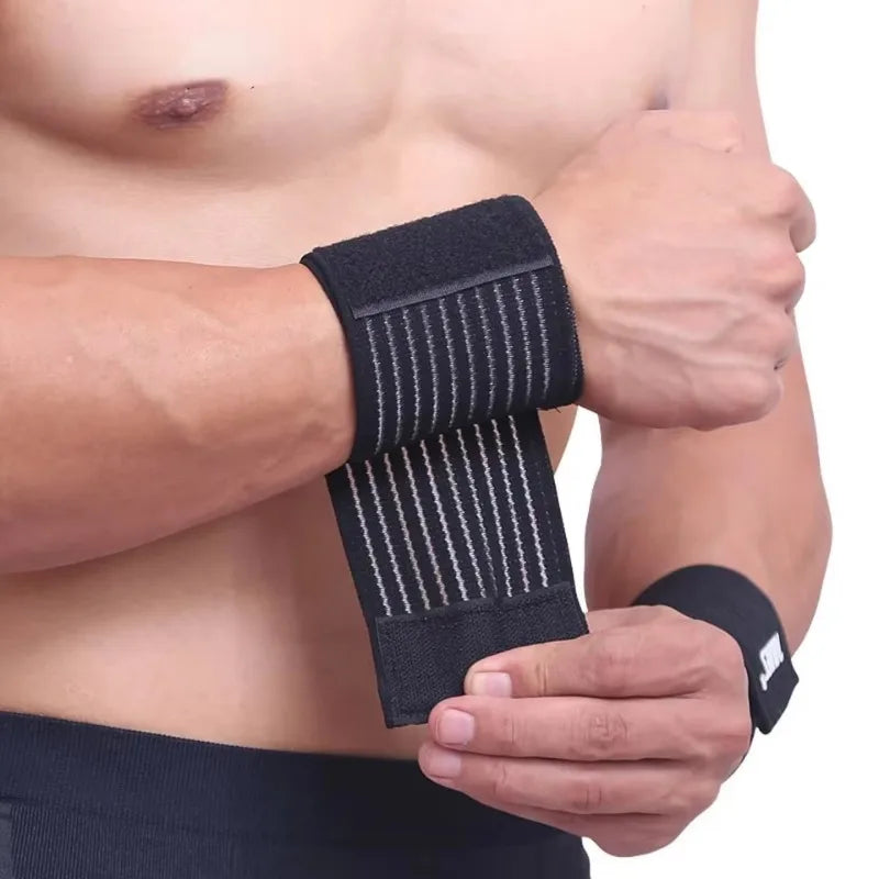 Gym Support Wrist Brace Wrap carpal tunnel Cotton Elastic Bandage Hand Sport Wristband wristband dispenser  wristbands 1PCS