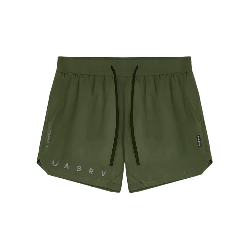 ASRV Men's Summer Quick Dry Basketball Casual Shorts Running Sports Gym Fitness Bodybuilding Jogger Short Pants Sweatpants Male