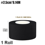 1/2/3Rolls Black Athletic Tape,No Sticky Residue for Athletes Sport Trainer First Aid Injury Wrap,Finger Ankle Wrist,Non-Elastic