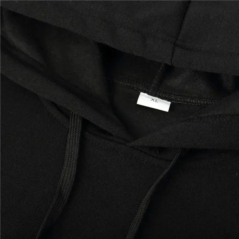 Casual Men's Hoodie 3D Simple Letter Printed Polyester Long Sleeve Tops Outdoor Street Cool Spring And Autumn Hoodies Sweatshirt