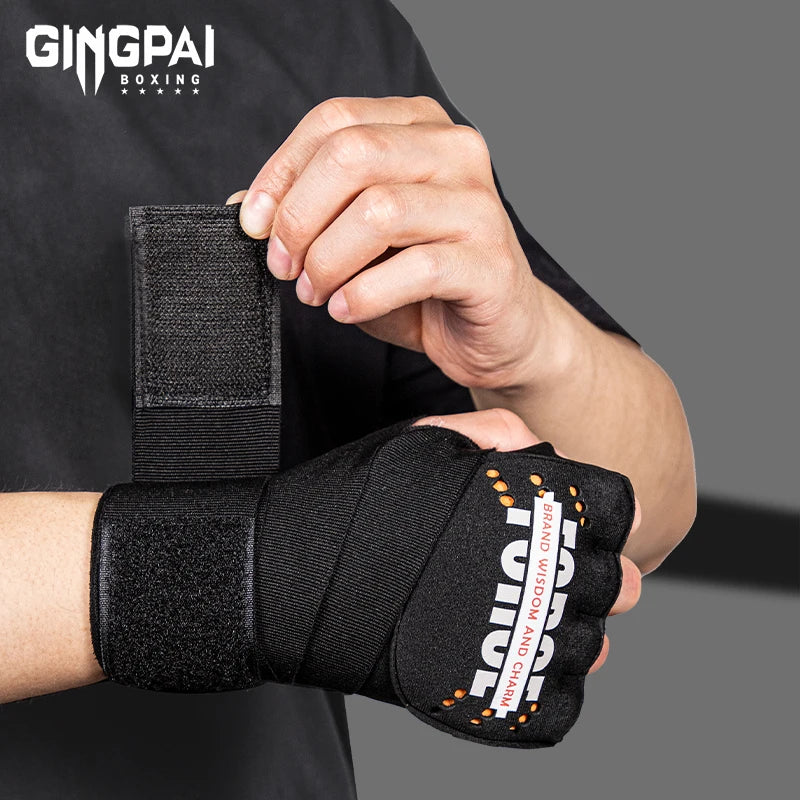 Boxing Hand Wraps Bandag Inner Gloves Half Finger Gel Boxing Gloves For Boxing Muay Thai MMA Taekwondo Training Equipment