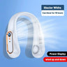 2026 New 5-Speed Neck Fan Portable Fan with 720° Dual-Sided Cooling Wind Digital Display USB Rechargeable for Outdoor Gym Office