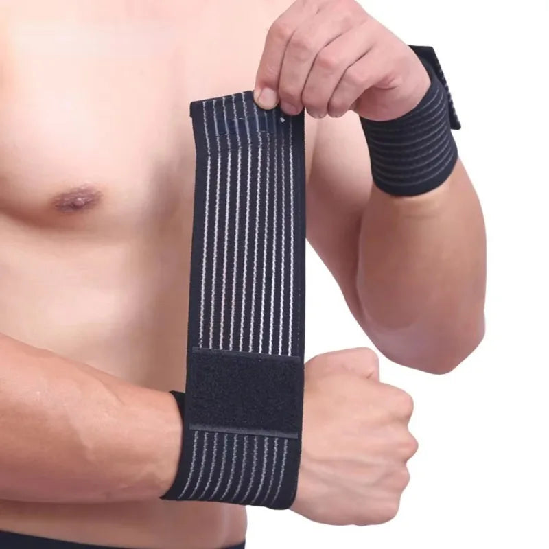 Gym Support Wrist Brace Wrap carpal tunnel Cotton Elastic Bandage Hand Sport Wristband wristband dispenser  wristbands 1PCS