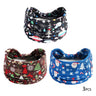 Halloween Party Headband Turban Headband Sport Hair Band Pumpkin Ghost Skull Print Hair Accessories Halloween Costume Party