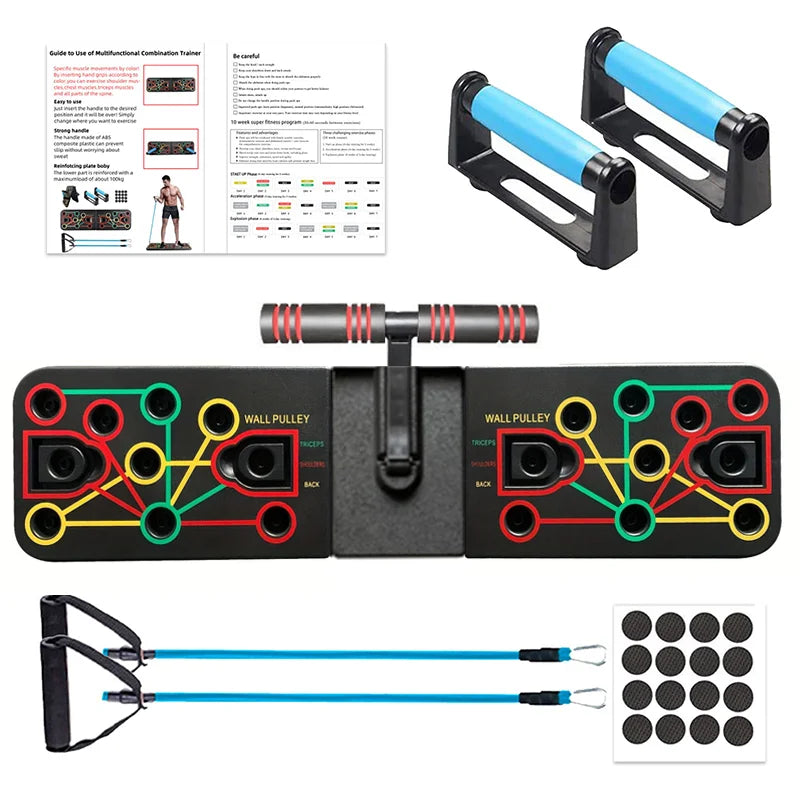 Push Up Board Functional Training Equipment Bodybuilding Home Fitness Equipment Gym Push Up Bars Exercise MuscleBuilding Tools