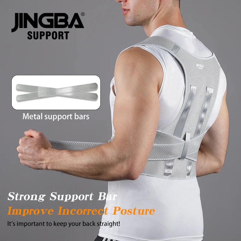Back Posture Corrector Anti-Camel Correction Belt Sitting Posture Correction Belt Back Orthopedic Adjustable Correction Belt New