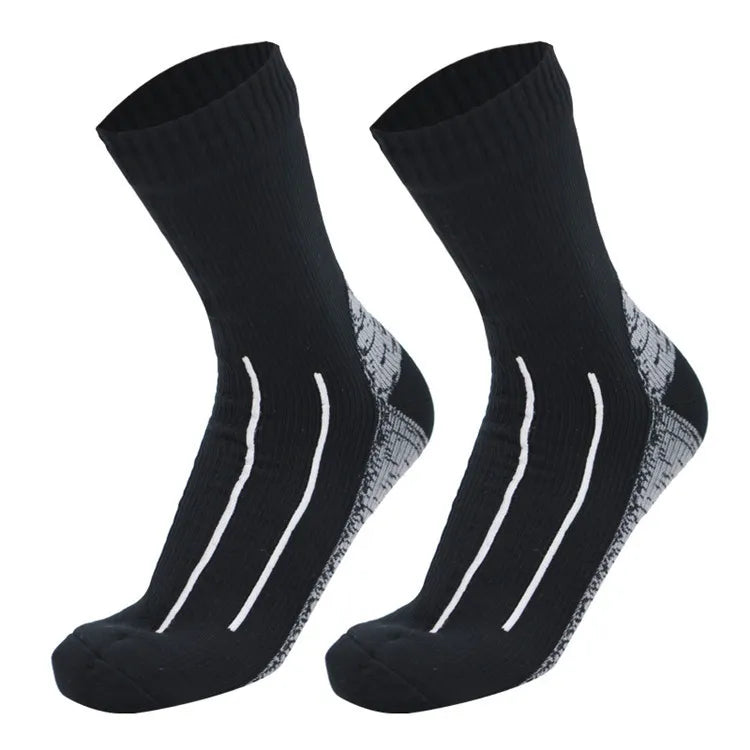 Outdoor Waterproof Socks Three-layer Knitting Unisex Breathable Outdoor Hiking Wading Camping Skiing Waterproof Socks All Season