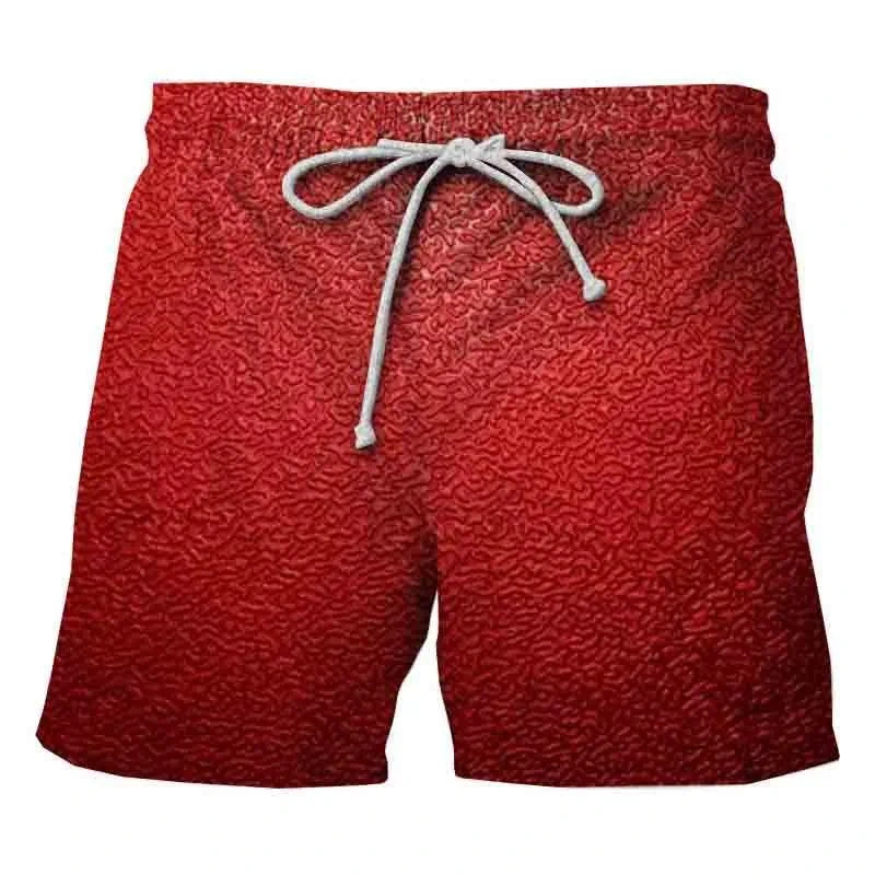 Summer Fashion Classic Colorful Leopard 3D Printed Men's Shorts Unisex Casual Beach Swimming Shorts Quick-dry Surf Board Shorts