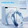 New Portable Neck Fan Rechargeable Mini Neck Cooler 3 Speeds Cooling Wind 10000mAh Electric Ventilador for Home Camping Outdoor
