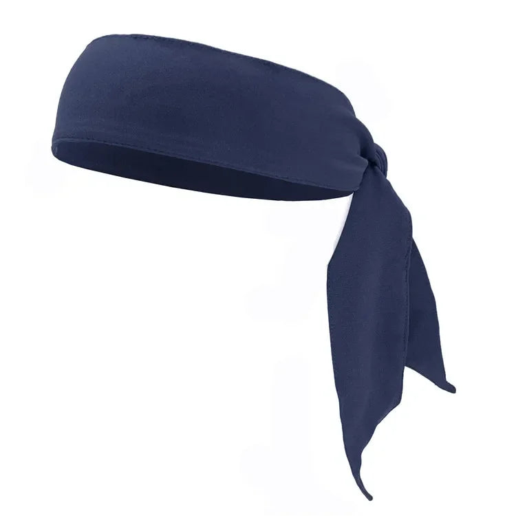 Color Elastic Sports Sweatband for Tennis Unisex Men Women Boy Girl Teens Headband Gym Fitness Yoga Hair Bands Athletic Headwear