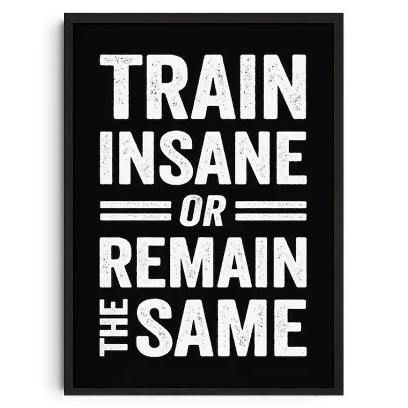 Gym Wall Art Poster Gym Inspirational Poster Home Gym Wall Decoration Gym Slogan Canvas Printing Decorative Painting Frameless