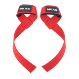 1 Pair Gym Sports Fitness Wrist Band Anti-slip Pull Up Weight Lifting Training Silicone Wrist Band Hard Pull Grip Power Strap