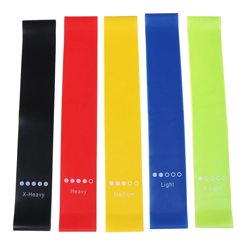 1/3PCs Yoga Resistance Rubber Bands Indoor Outdoor Fitness Equipment 0.35mm-1.1mm Pilates Sport Training Workout Elastic Bands