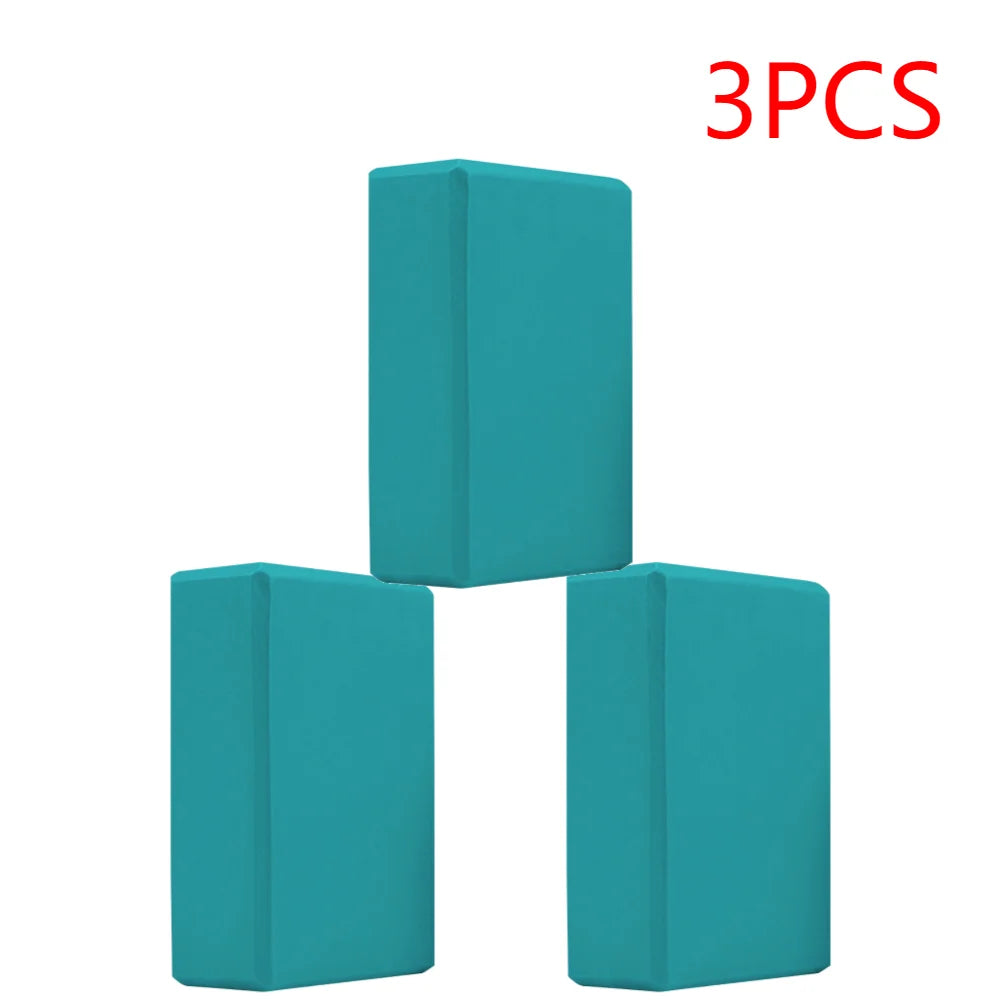 2-5PCS EVA Yoga Block Yoga Building Blocks Moisture-Proof High Density Yoga Blocks Body Shaping Yoga Blocks Yoga Supplies