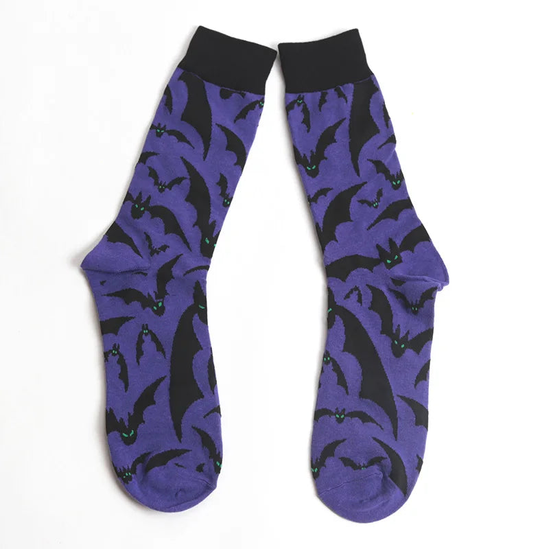 Cosplay Christmas Adult Unisex Socks Costume Accessories Socks Harajuku Autumn Warm Long Socks Halloween Props