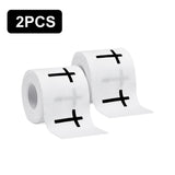 2pcs "+" Sports Wristbands | White Athletic Tape for Gym, Football and Baseball