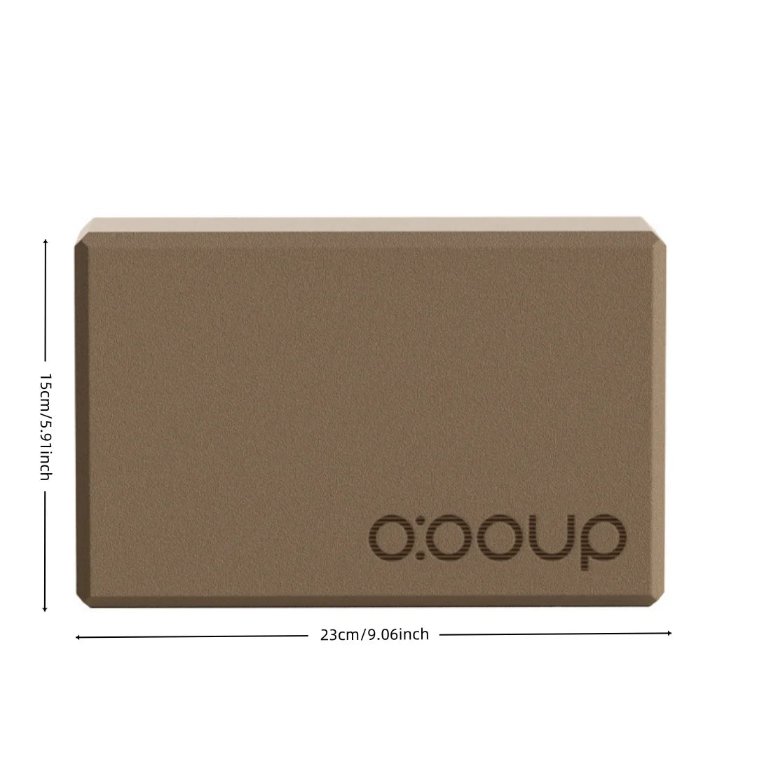 High-Elastic Eva Yoga Block with a 60-Degree Shore Hardness, Non-Slip, Explosion-Proof, Non-Absorbent, Pilates Fitness Aid Block, Yoga-Specific Block, Suitable as a Holiday Gift!