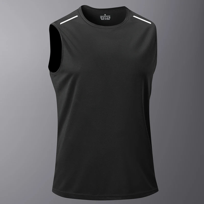 Summer Sleeveless Fitness Vest for Men And Women Quick-Drying Breathable Running Short-T Sports Style