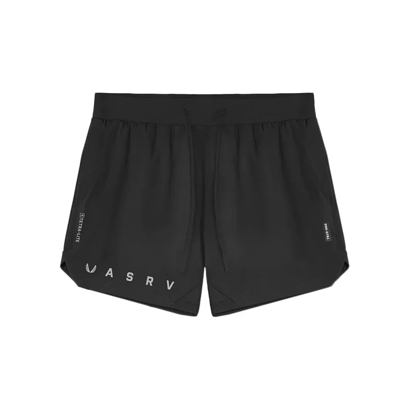 ASRV Men's Summer Quick Dry Basketball Casual Shorts Running Sports Gym Fitness Bodybuilding Jogger Short Pants Sweatpants Male