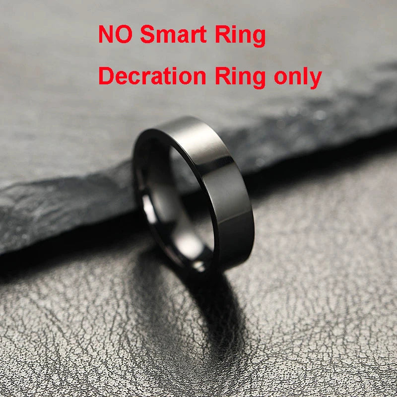 2026 Smart Ring Blood Pressure Heart Rate Sleep Monitoring Smartring IP68 & 5ATM Waterproof Multi-sport Mode Smartring Man Women