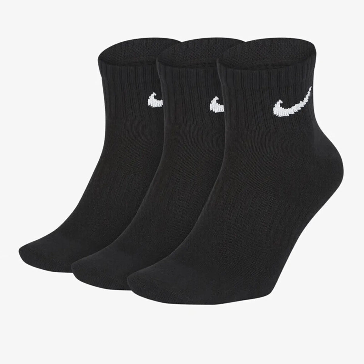 Nike Unisex Breathable Comfort Couple Socks 3-Pair Pack Basketball Sports Socks 3-Pair Pack SX7676-100