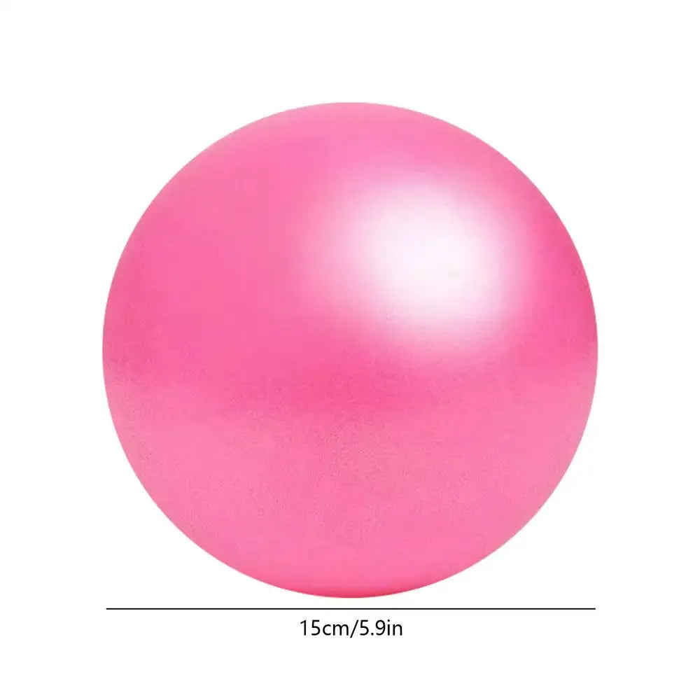 Anti-Burst Yoga Ball 5.9/9.8 Inch PVC Balance Ball Core Trainer for Pilates Gym Home Office Dance Meditation Gymnastics