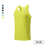 NEW Adult Men Running Outdoor Shirts Tight Gym Tank Top Fitness Marathon T-shirts Sport Exercise Basketball Vest Clothes