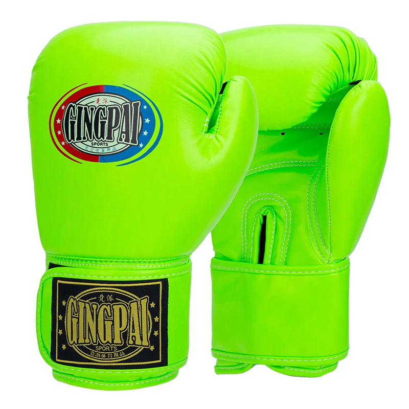 6/8/10/12oz Professional Boxing Glove Higher Quality PU Sanda Muay Thai MMA Training Glove Fighting Boxing Training Accessories