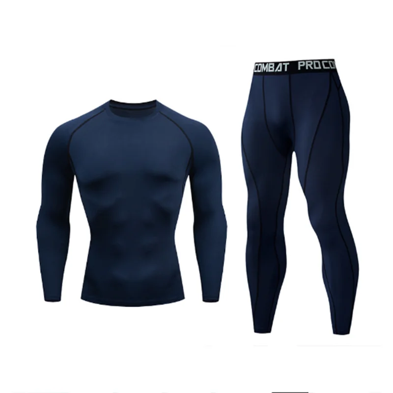 Running Yoga Cycling Compression Suit Basketball Track And Field Training Suit Sports Training Slim-fit Sweat Absorption Suit