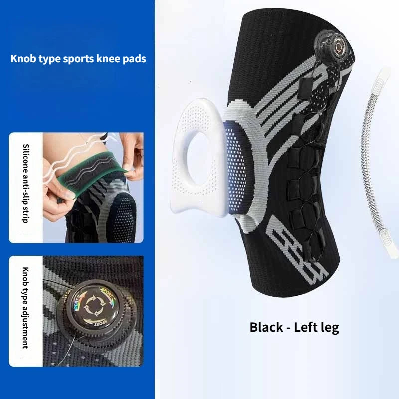 Professional Knee Brace Patella Support Joint Pain Relief Meniscus Support Compression Sleeve for Running Basketball Men Women