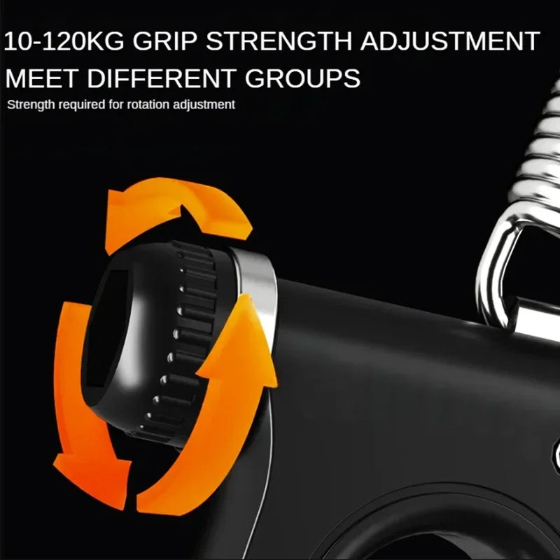 Display Hand Grip Strengthener,Portable Wrist Exercise Equipment For Hand Finger Strength Training Rehabilitation Relaxation