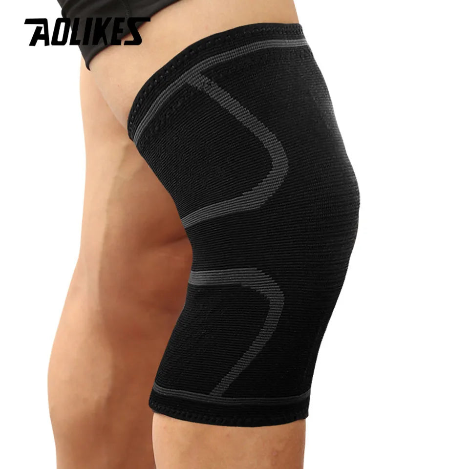 AOLIKES 1PCS Compression Knee Brace for Women Running Knee Pain, Knee Support Compression Sleeve, Workout Sports Knee Brace