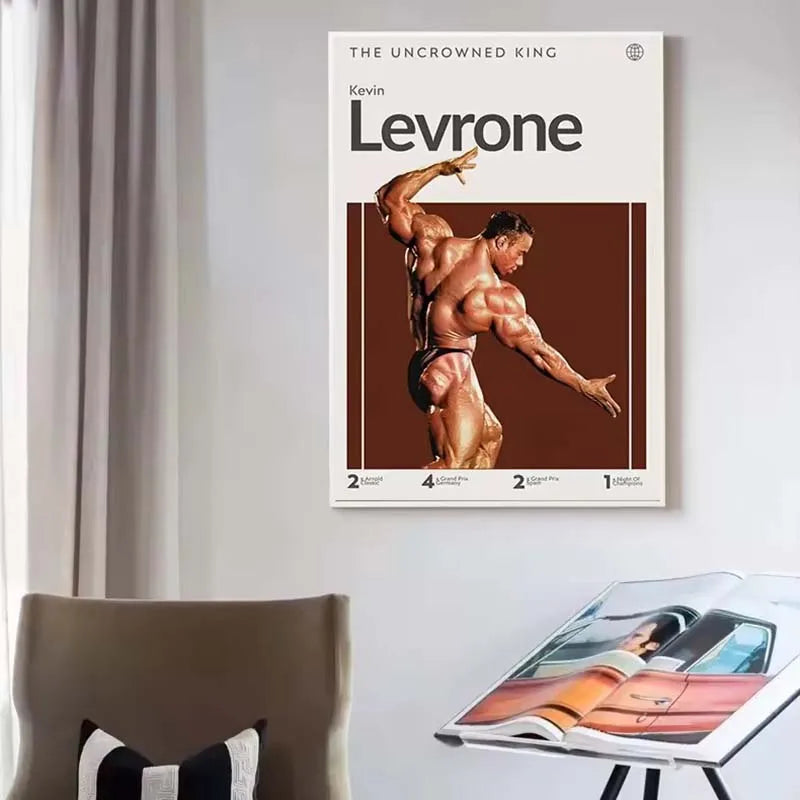 Motivation Bodybuilder Poster Bumstead Coleman Mr Olympia Art Prints Gym Canvas Painting Wall Art Picture Home Living Room Decor