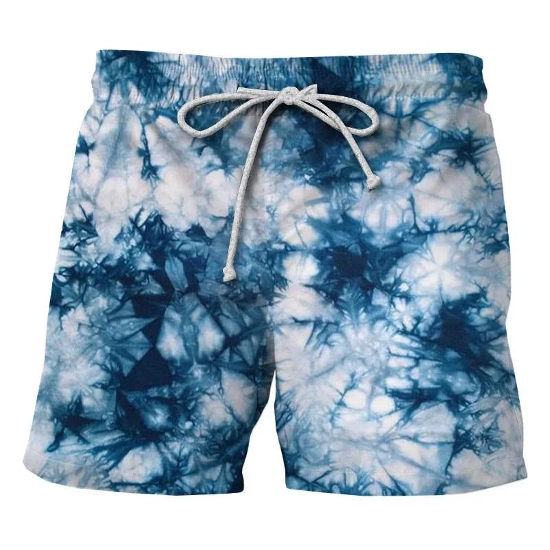 Summer Fashion Classic Colorful Leopard 3D Printed Men's Shorts Unisex Casual Beach Swimming Shorts Quick-dry Surf Board Shorts